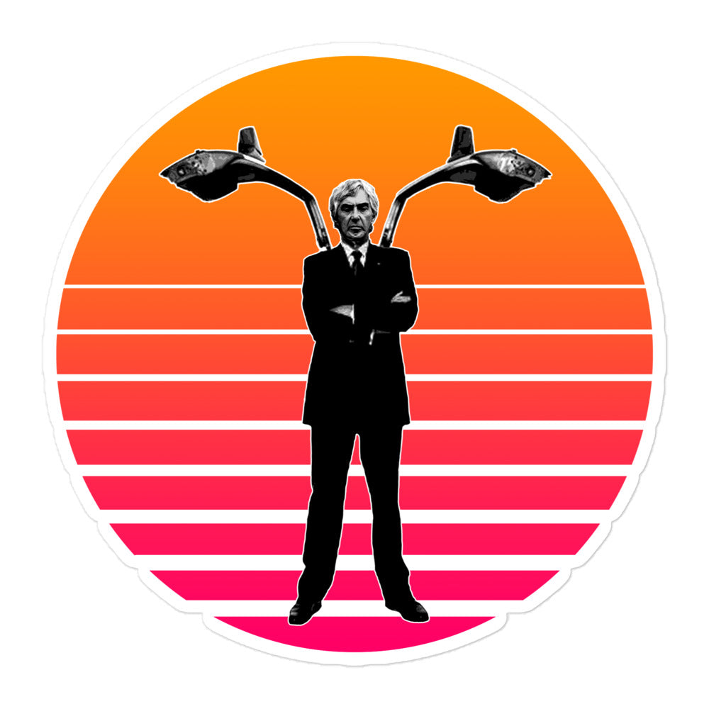 John Z. Delorean Gullwings/Sun Sticker